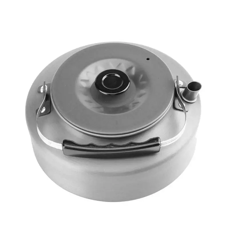Горячий портативный ультра-светильник 1.6л емкость выживания воды чайник алюминиевый сплав походный кемпинговый чайник Высокое качество Наружная посуда