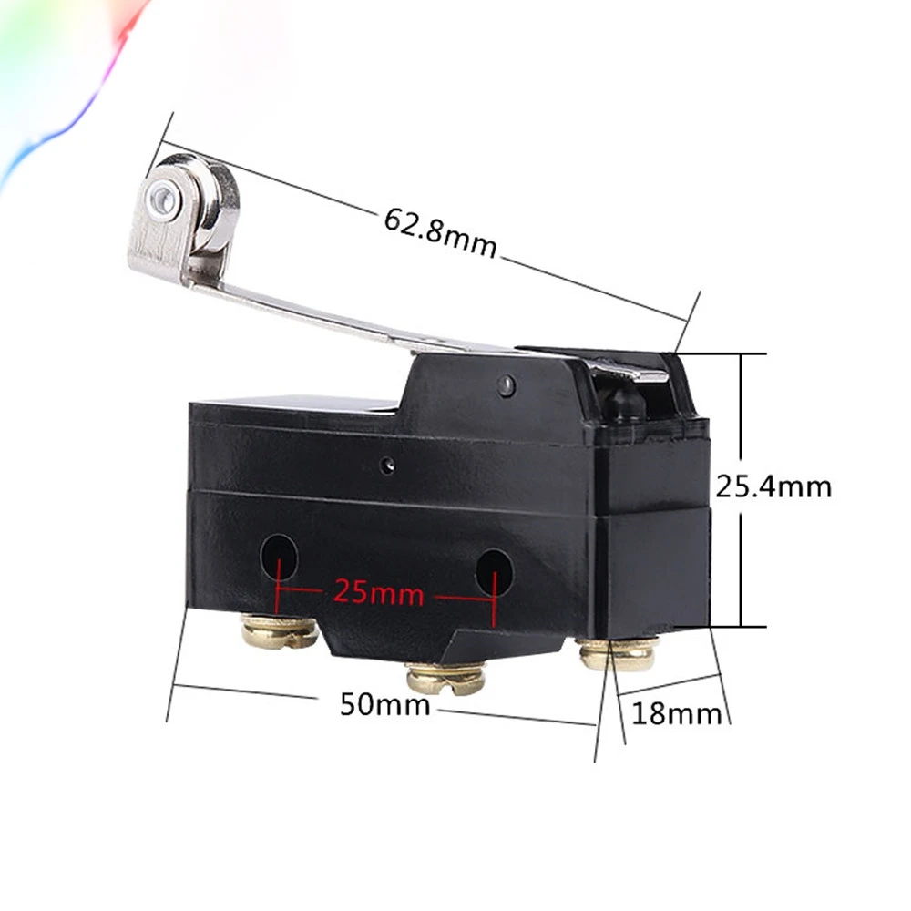 1 шт. мини-переключатель хода LXW5-11G1 SPDT 15A мгновенный ролик шарнир Arm микро концевой выключатель, микропереключатель