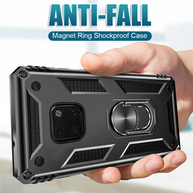 

Luxury Armor Soft Case On The For Huawei P30 Pro Mate 20 Honor 10 Lite Shockproof Case For Huawei P Smart 2019 Shockproof Case
