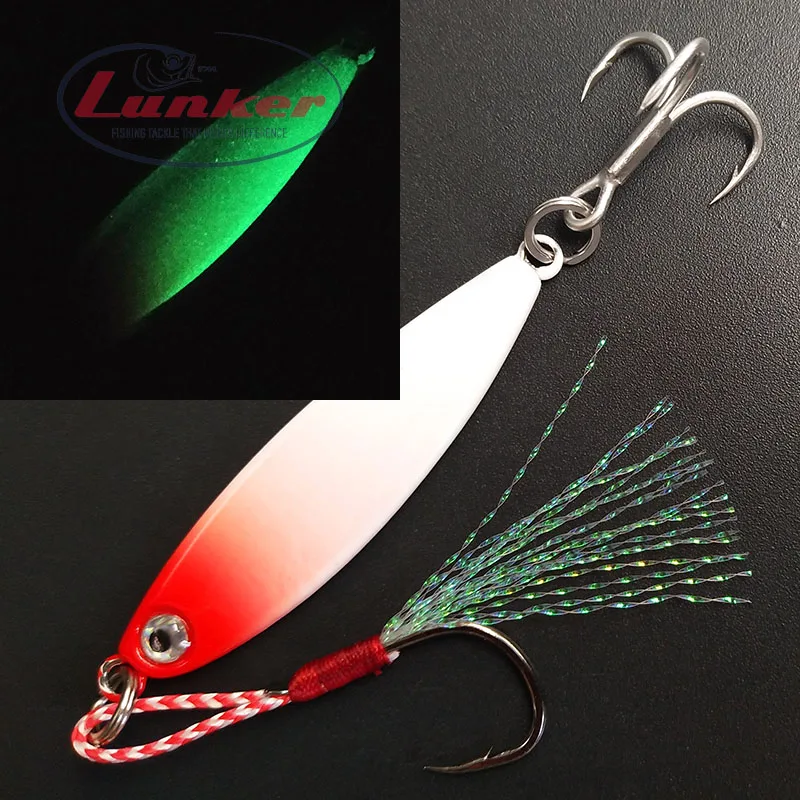 Lunker Металл shore jig 10 14 17 21g пистолет микро джиггинг ИМА длинная рыболовная сеть