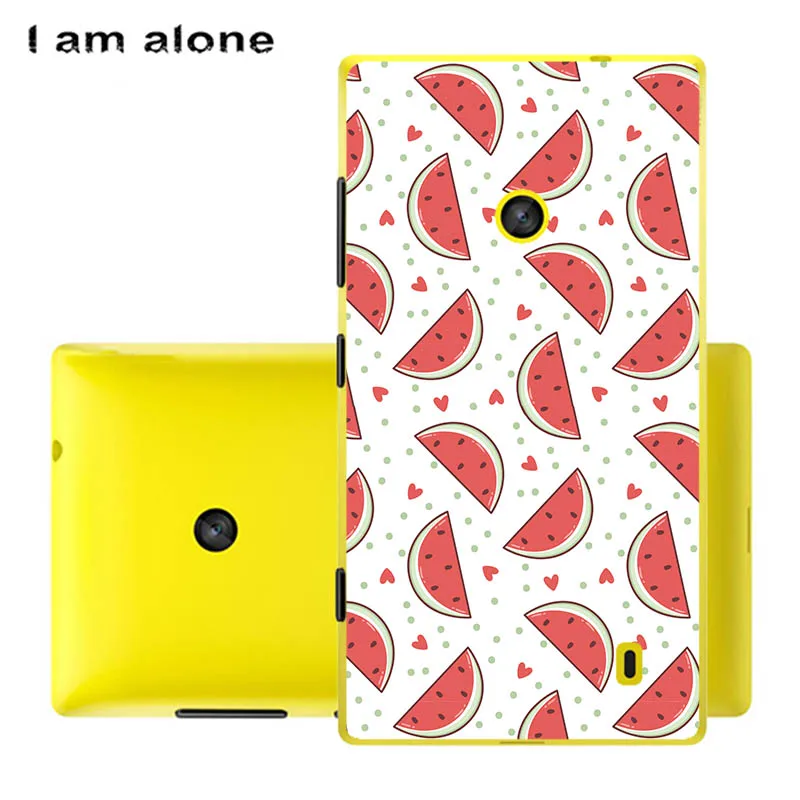 Чехлы для телефонов I am alone для microsoft Nokia Lumia 520 4,0 дюйма, мягкий ТПУ мобильный Модный Цветной чехол для Nokia 520