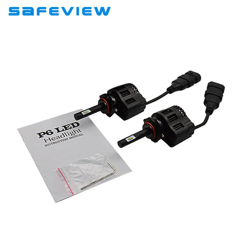 SAFEVIEW Автомобильный светодиодный светильник лампы H10 9005 HB3 9006 HB4 автомобилей