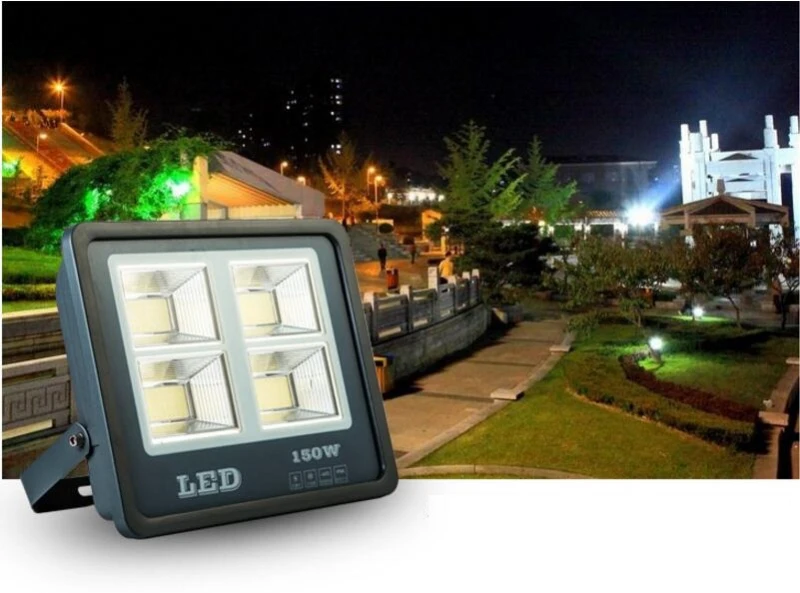 Newest Outdoor Project LED Lighting Lamp 50W/100W/150W/200W LED Waterproof Explosion-Proof Floodlight Lamp Green Lighting