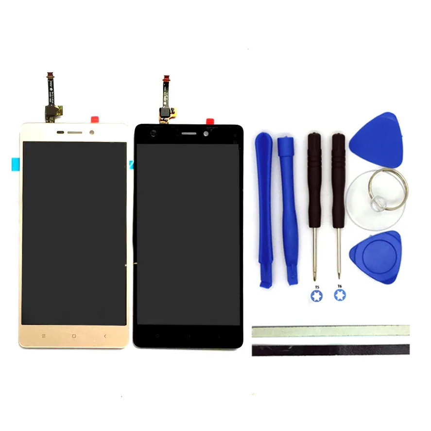 ЖК дисплей 2017 для Xiaomi Redmi 3S дигитайзер сенсорный экран замена 3 Pro Prime запчасти