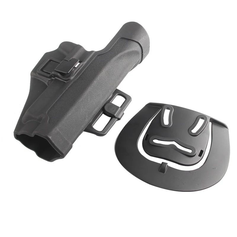 Black Tan CQC Holsters For Sig 220 228 229 P226 Holster Heavy Duty Tactical Combat Airsoft Paintball Right Handed Pistol Gun Holsters RL31-0003-06