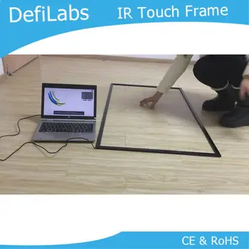 

DefiLabs on sale! 10 Touch points 82 Inch IR Touch Overlay Frame, Stable and no drift;