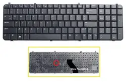 Ssea новый ноутбук США клавиатура для HP Compaq Presario A900 a909 a945 черная клавиатура