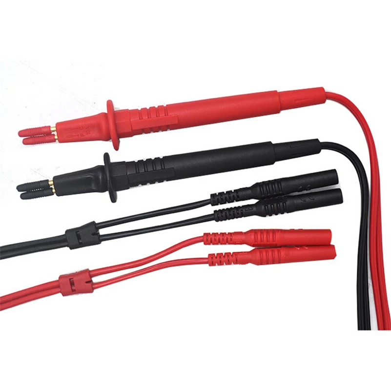 

TKDMR High Quality Multimeter test lead probe 10A Red-Black Four-Line Test Bar PVC Multimeter Test probe Free Shipping