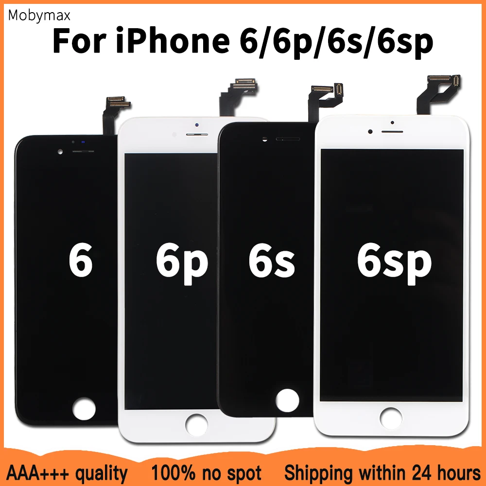 

AAA+++ LCD Screen For iPhone 6 6plus No Dead Pixel LCD Module+Digitizer Assembly Replacement For iPhone 6s 6s plus with 3D Force