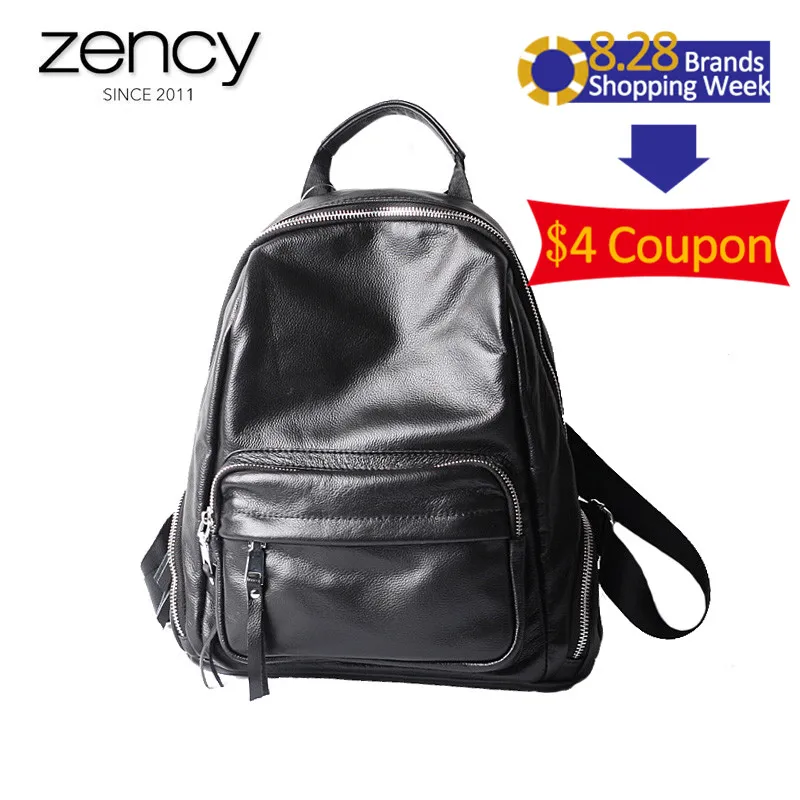 2017 New Arrival TOP Quality 100 Cow Genuine Leather Women s Backpacks Girl s Fashion Schoolbag