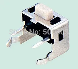

3x6x4.3mm horizontal type with support touch switch with support 2pin button switch 50pcs/lot