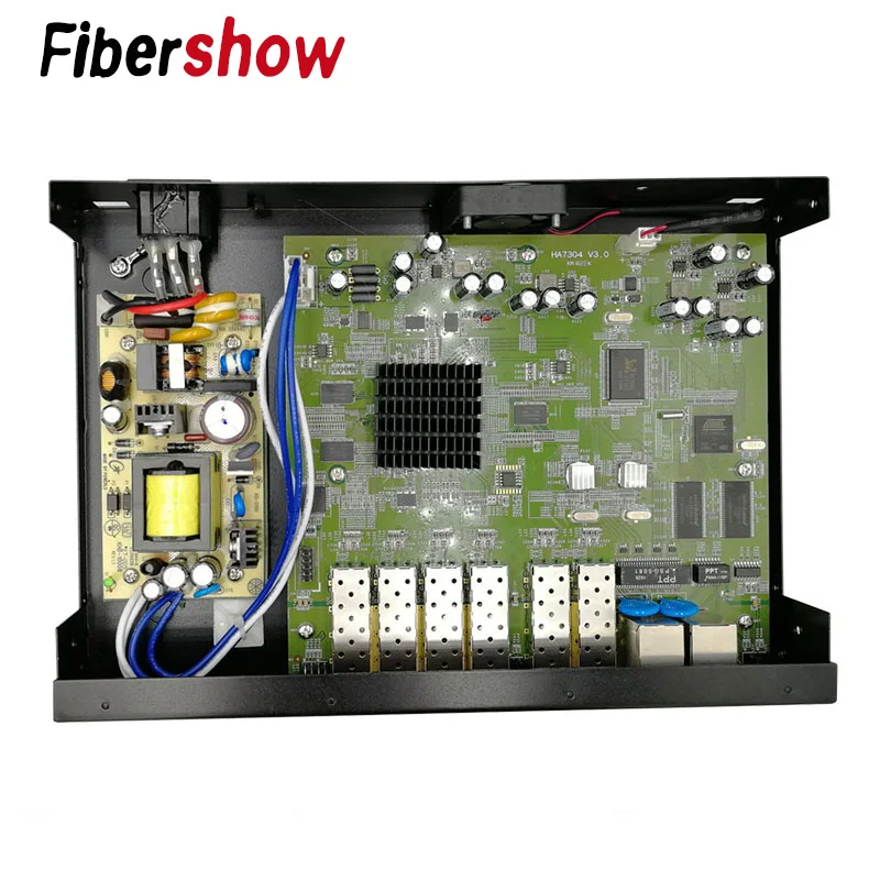 EPON OLT 4PON Ports FTTH mini OLT CATV Carrier