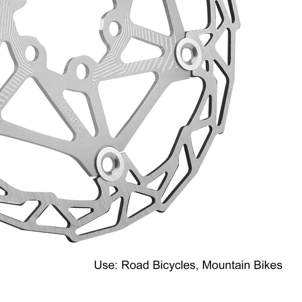 Deckas 160 мм горный велосипед MTB DH тормозной поплавок велосипедный тормоз диск 160 мм колодка для гидравлического тормоза 6 болтов Роторов запчасти велосипедные аксессуары