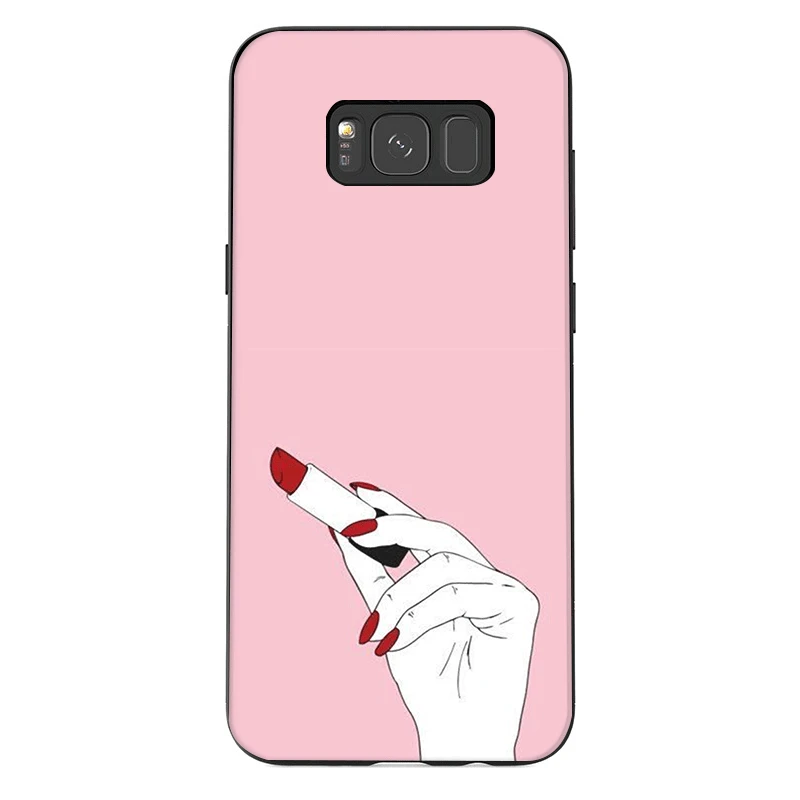 Чехол для телефона из мягкого ТПУ samsung M10 M20 M30 M40 S6 S7 край S8 S9 S10 S10E Plus Note 8 9 10 Best сумка