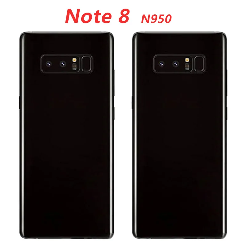 

For SAMSUNG Galaxy Glass Note 8 N9500 N950F Back Battery Cover Door Rear Housing Case Replacement + Adhesive Sticker 6