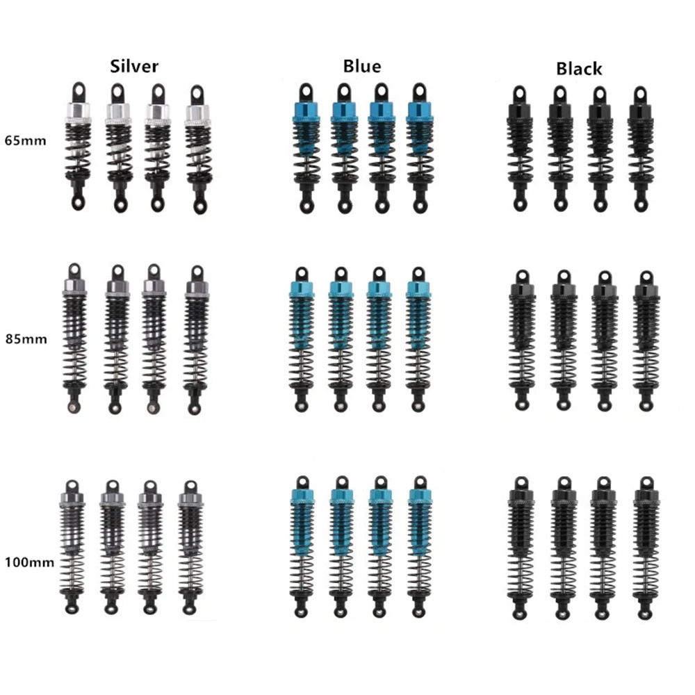 2 предмета в комплекте, для 1/10 RC SCX10 TRX4 D90 Алюминий сплав амортизатор различных Цвета подходит подвеска coilover автомобильные аксессуары