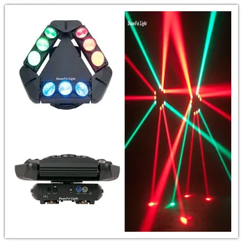 

10pcs/lot efekt disco spider 9x10w rgbw led spider moving head beam dj spider beam led