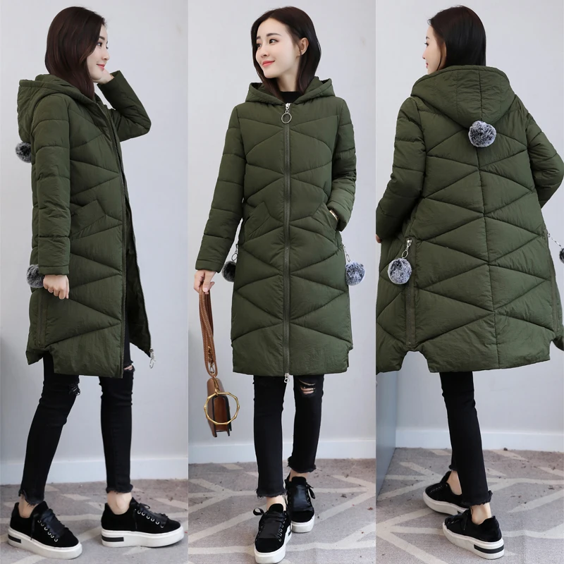 Зимняя куртка женская зимняя womenjacket womenabrigos mujer invierno коллекция 2018 года | Женская