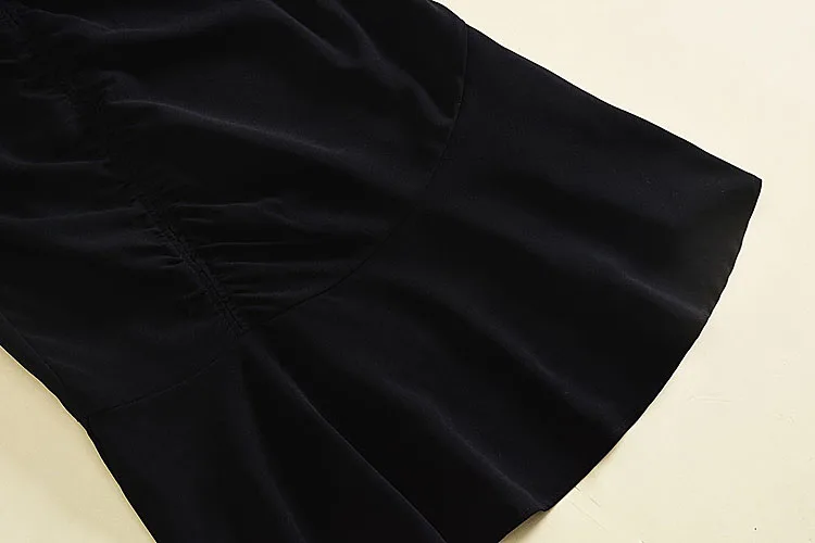 Милан подиум Высокое качество Новинка весна осень женские вечерние офисные рождественские Модные Русалка звезда черное облегающее платье