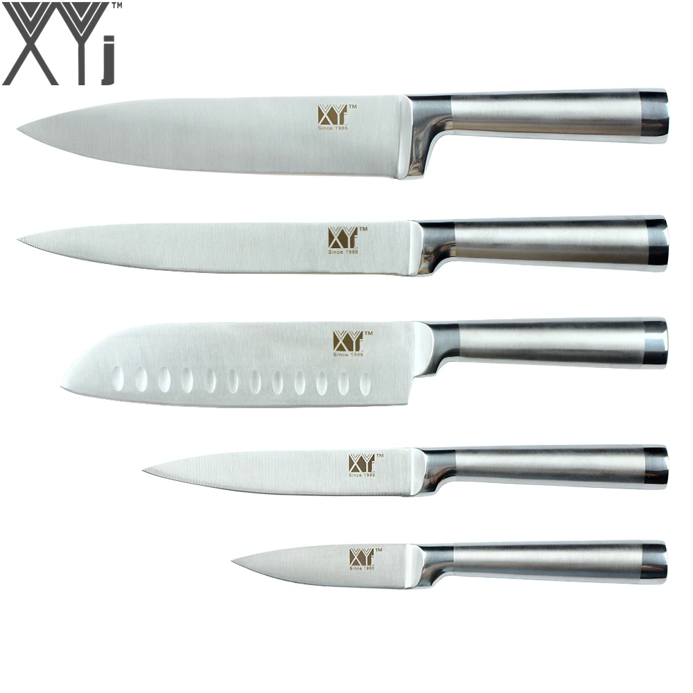 XYj Brand Stainless Steel Kitchen Knives 8\