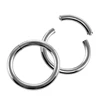 1PC de segmento oreja Piercing nariz anillo cautivo aro de nariz de tabique Piercing Tragus de oreja Clip en pendientes joyería de moda 14g 16g ► Foto 2/6