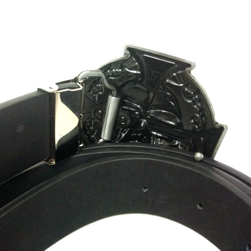 Новое поступление мужской ремень для джинсов DIY с железным крестом черепом