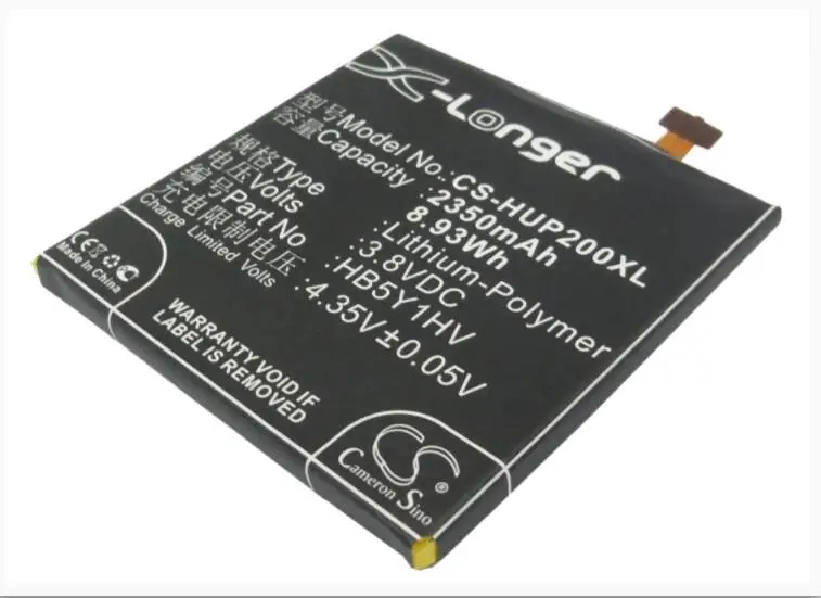 Cameron sino 2350 mAh аккумулятор для Huawei Ascend P2 GL07S поток X HB5Y1HV мобильный, смартфон, Батарея