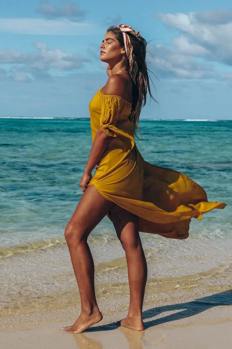 Сексуальное женское длинное платье, Раздельный пляжный бикини с открытыми плечами, летний купальный костюм, летний пляжный купальник, цельный купальник