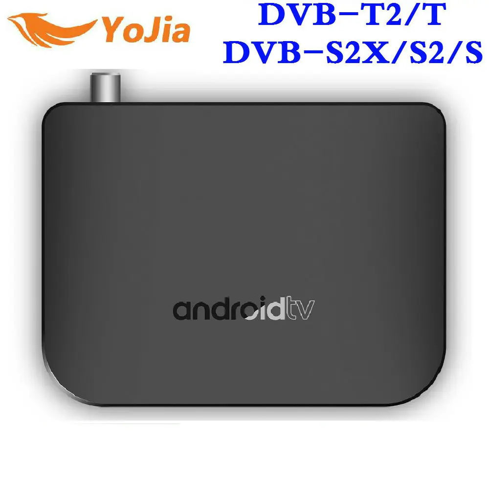 

Yojia Smart 4K Android 7.1 TV Box M8S PLUS DVB DVB-T2/T DVB-S2X/S2/S Terrestrial Combo Amlogic S905D Quad Core 1GB 8GB 1080p