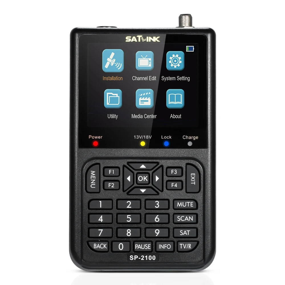 

KKMOON Original Satellite Finder Find Alignment Signal Meter Receptor For Sat Dish TV Digital TV Signal Amplifier