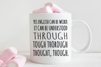 

English Teacher Gift Mugs Tea Beer Coffee Mug
