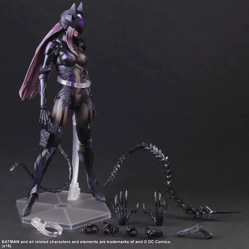 PA Change Nomura Tetsu Also Designed DC Comics Catwoman Action Figure Model Crafts Collection Ornam