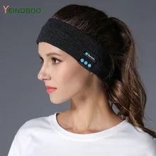 YEINDBOOSmart носимые наушники, стереомагисмузыка, повязка на голову, Спортивная Bluetooth беспроводная гарнитура с микрофоном, ответ на вызов для смартфона