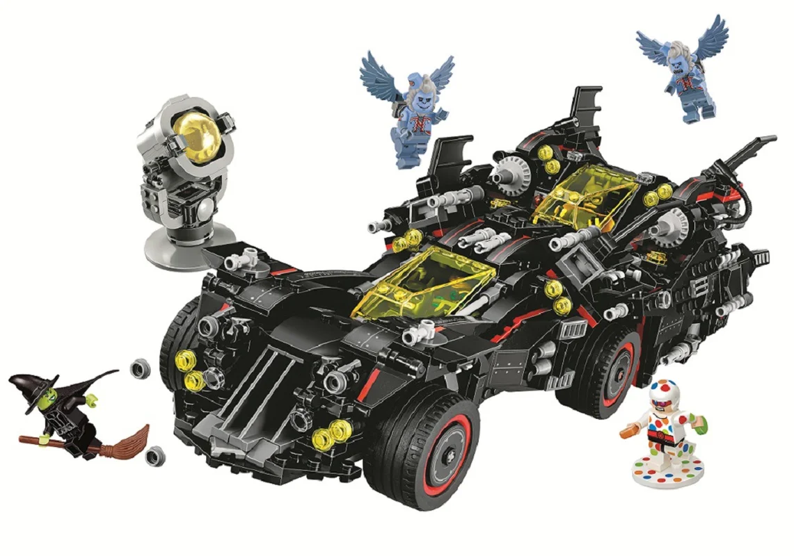 

Bela 10740 Batman Movies Series The Ultimate Batmobile Building Blocks Educational Brick Toys 2018 new Compatible with legoings
