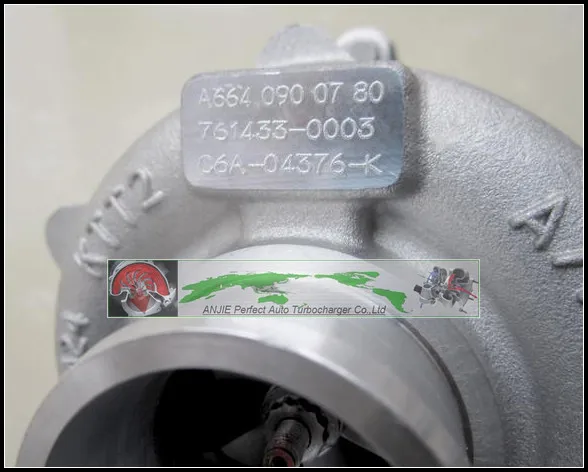 GT1549V 761433 761433-0003 761433-5003S Turbo Turbocharger For SSANG YONG Actyon Kyron XDi 2.0L Xdi 2006- D20DT C100 D100 140HP (4)