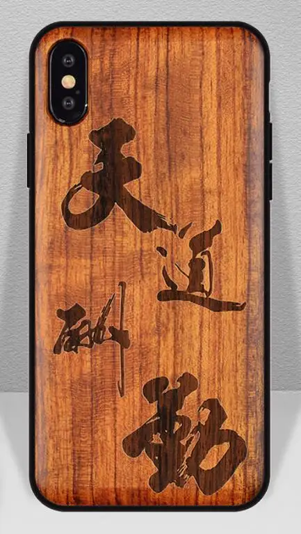 Чехол из натурального дерева для iPhone XS Max XR X 8 7 6 6S Plus samsung Galaxy Note 9 8 S10e S10 S9 S8 Plus чехол для телефона оболочка кожа сумка - Цвет: 09