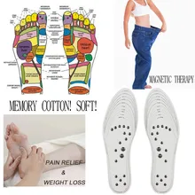 Бренд высокое качество массажные подушечки для ног с эффектом памяти, магнитные массажные стельки для обуви для отдыха, гелевые подушечки для акупрессуры