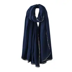 Модные женские туфли длинный шарф с принтом Обёрточная бумага дамы девушки большой шарфы cachecol цветок платок-шаль Обёрточная бумага хиджаб