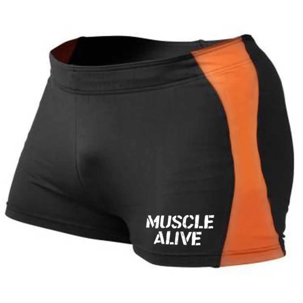 MUSCLE ALIVE Slim Men's Shorts Compression Short Masculino Men Bodybuilding Leggings Clothing Active bermudas masculina de marca MUSCLE ALIVE Slim Men's Shorts Compression Short Masculino Men Bodybuilding Leggings Clothing Active bermudas masculina de marca