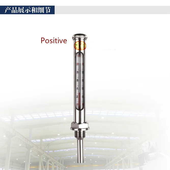 WNY-11 металлическая втулка ртутный термометр 304 из нержавеющей стали центральный кондиционер котел трубы с резьбой api G1/2 0-300 C