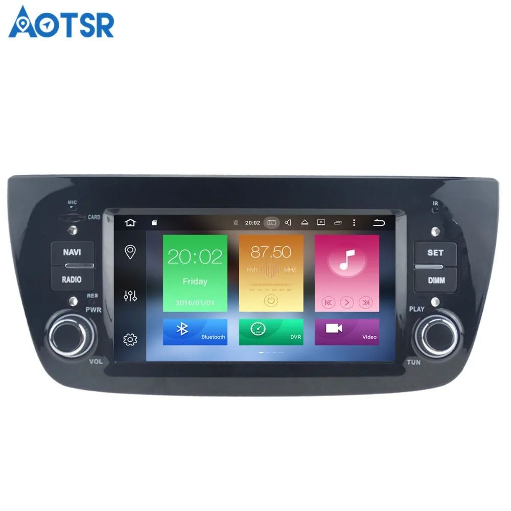 Flash Deal Aotsr Android 8.1 GPS navigation Car DVD Player For FIAT DOBLO/Opel Combo/Tour multimedia 2 din radio recorder 4GB+32GB 2GB+16GB 4