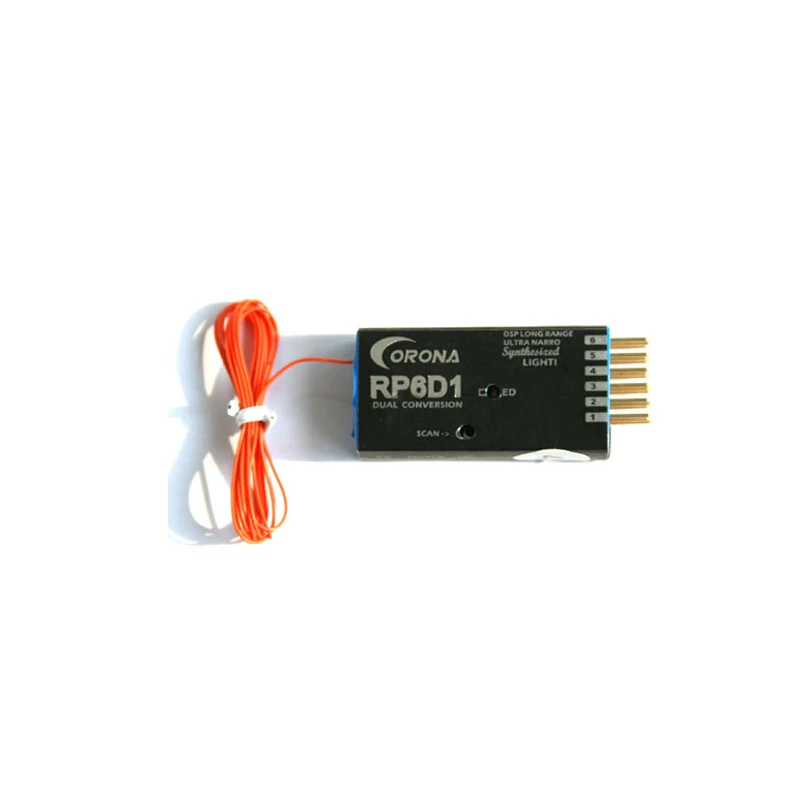 Corona-RP6D1-Synthesized-Dual-Conv-Receiver-6Ch-35-40-72Mhz