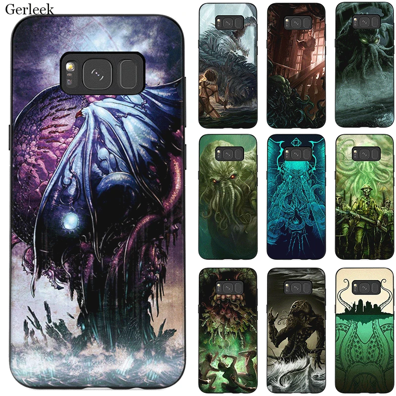 Чехол для мобильного телефона Desxz Cthulhu Mythos Samsung A01EU US S10 S20 Plus Ultra S6 S7 Edge S8 S9 S10E Note 8 9