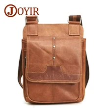 JOYIR Men's Bags Genuine Leather Male Crossbody Bags Strap Casual Flap Men Leather Messenger Bag Men Shoulder Bag Handbags 6361 cobbler legend genuine leather men bags flap casual handbags male shoulder crossbody bags messenger men leather bag top handle