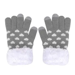 Mytl-женская теплая Зимние перчатки touch Прихватки для мангала сенсорный Прихватки для мангала-серый