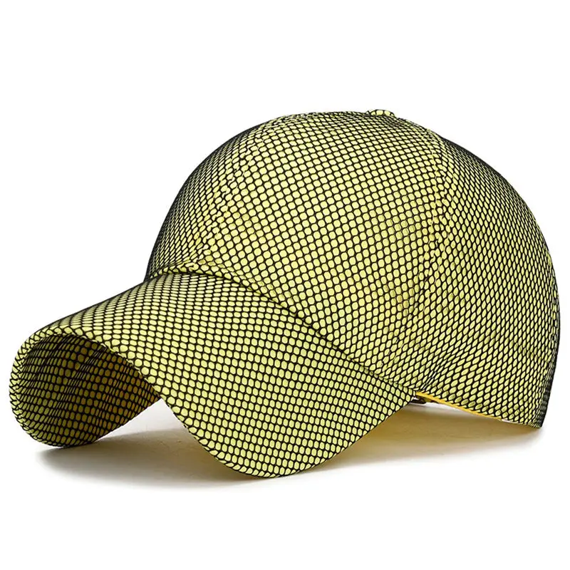 [NORTHWOOD] модная яркая бейсболка с сеткой для мужчин и женщин, летняя Солнцезащитная хип-хоп кепка s Bone Gorras, уличная шапка для папы - Цвет: light yellow
