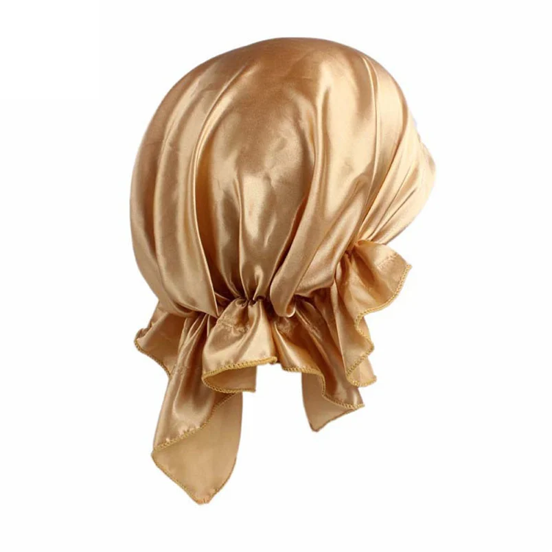 Women Summer  Hats Fashion Casual New Arrivals Cancer Chemo Hat Beanie Scarf Turban Head Wrap Cap Hot Sale Hats #J19 (6)