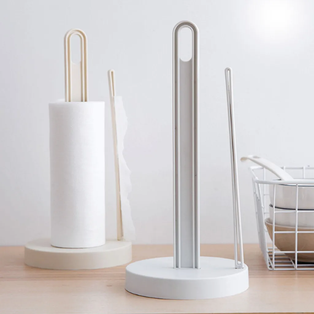 

Paper Towel Holder Toilet Roll Paper Towel Rack Stand Holder Dining Kitchen Roll Paper Holder Toilet Stand Towel Barthroom