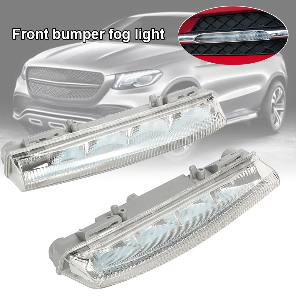 1 пара передний DRL противотуманный светильник L & R для Mercedes Benz W204 W212 C250 C280 C350 E350