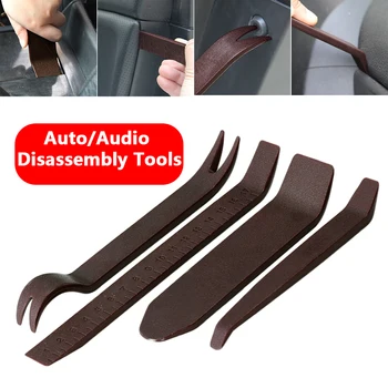 

Removal Installer Pry Tool 4pcs Auto Car Radio Panel Door Clip Trim Dash Audio Disassembly Plastic Pry Tool Hand Repair Tool